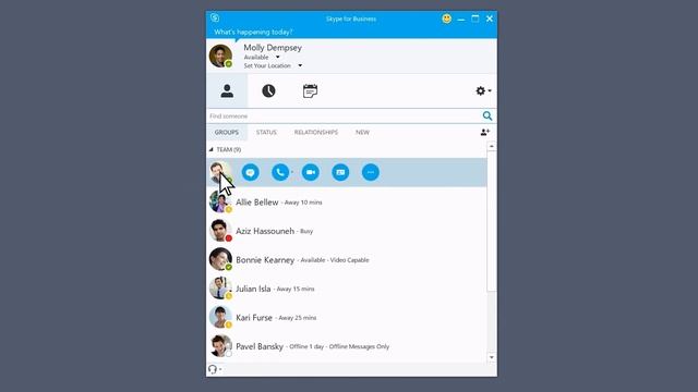 Hướng dẫn sử dụng Skype for Business cơ bản | MẮT BÃO смотреть онлайн