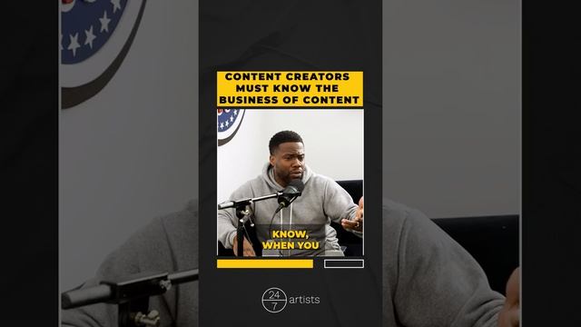 Content creators must know the business of content #shorts #247artists #kevinhart смотреть онлайн