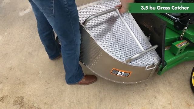 Superior Tech Grass Catcher for John Deere QuikTrak Mowers смотреть онлайн