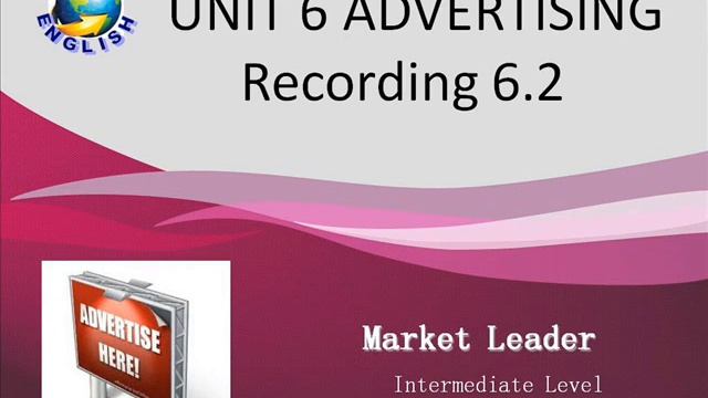 UNIT 6 ADVERTISING 6 2 смотреть онлайн