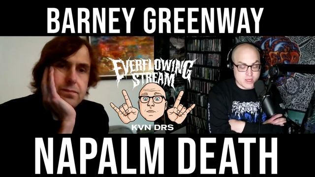 Napalm Death Vocalist Barney Greenway - VIDEO INTERVIEW