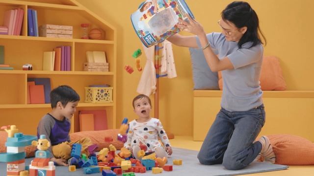 Mega Bloks Peek a Block конструктор смотреть онлайн