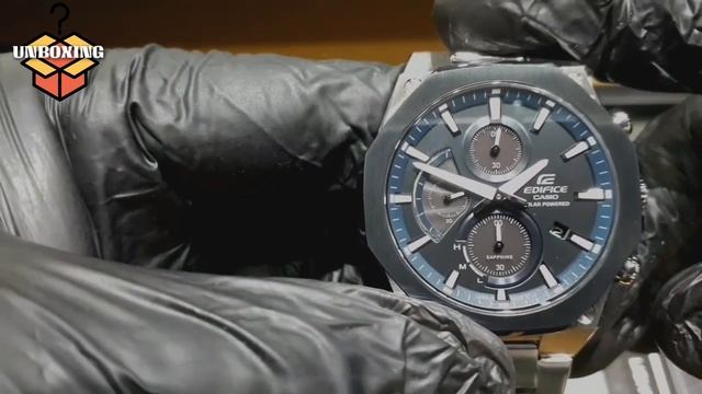 CASIO EDIFICE/ EFS-S570DB-2A 2020 MODEL.UNBOXING + SPECS/FEATURES. смотреть онлайн