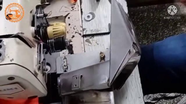 How To Attach Cuff Folder LH-3128 JUKI | Double Needle Machine Per Cuff Folder Kaise Lagaen