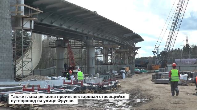 Игорь Руденя дал поручения по ходу строительства Западного моста в Твери смотреть онлайн