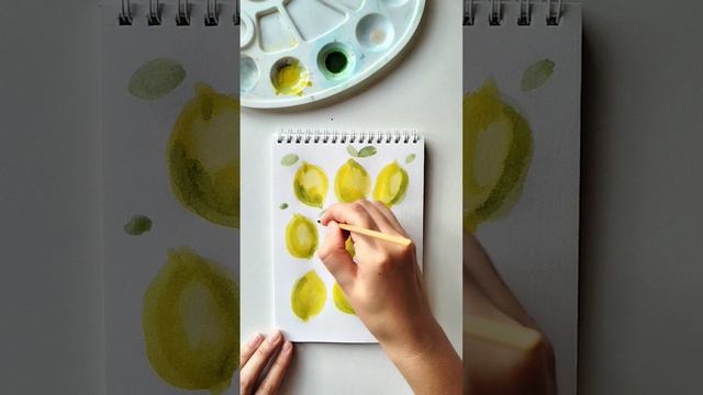 Рисую акварелью #shorts смотреть онлайн