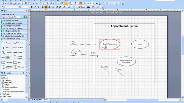 UML Use Case Diagrams In Visio 2007