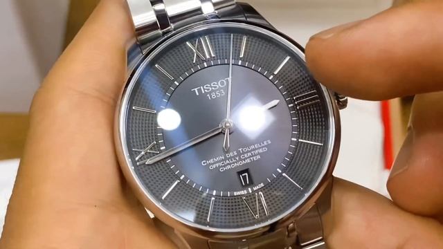 [13tr5-CựcNgon] Tissot Chemin Des Tourelles COSC T099.408.11.058.00 (T0994081105800) | CITY WATCH V