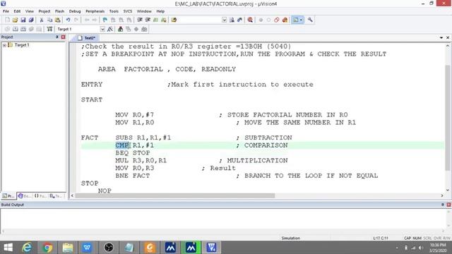 18CSL48 || 3.Write a program to find factorial of a number смотреть онлайн