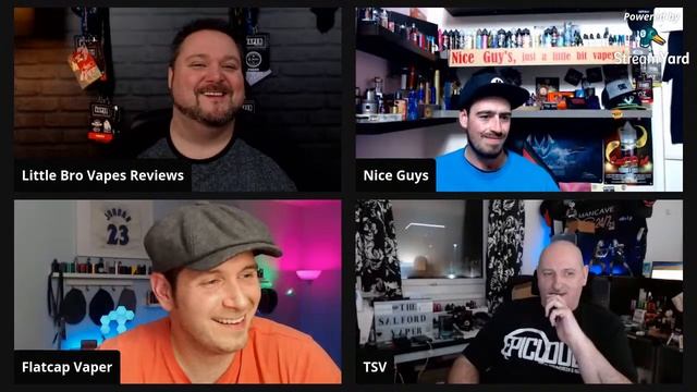 Three men and a vape show #34 IT'S A BIT VAPEY смотреть онлайн
