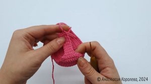 Летние пинетки крючком / Подошва 10 см