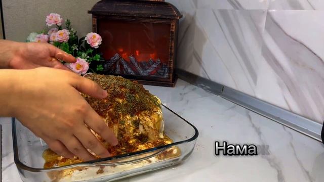 Курица с картошкой в духовке #shorts смотреть онлайн