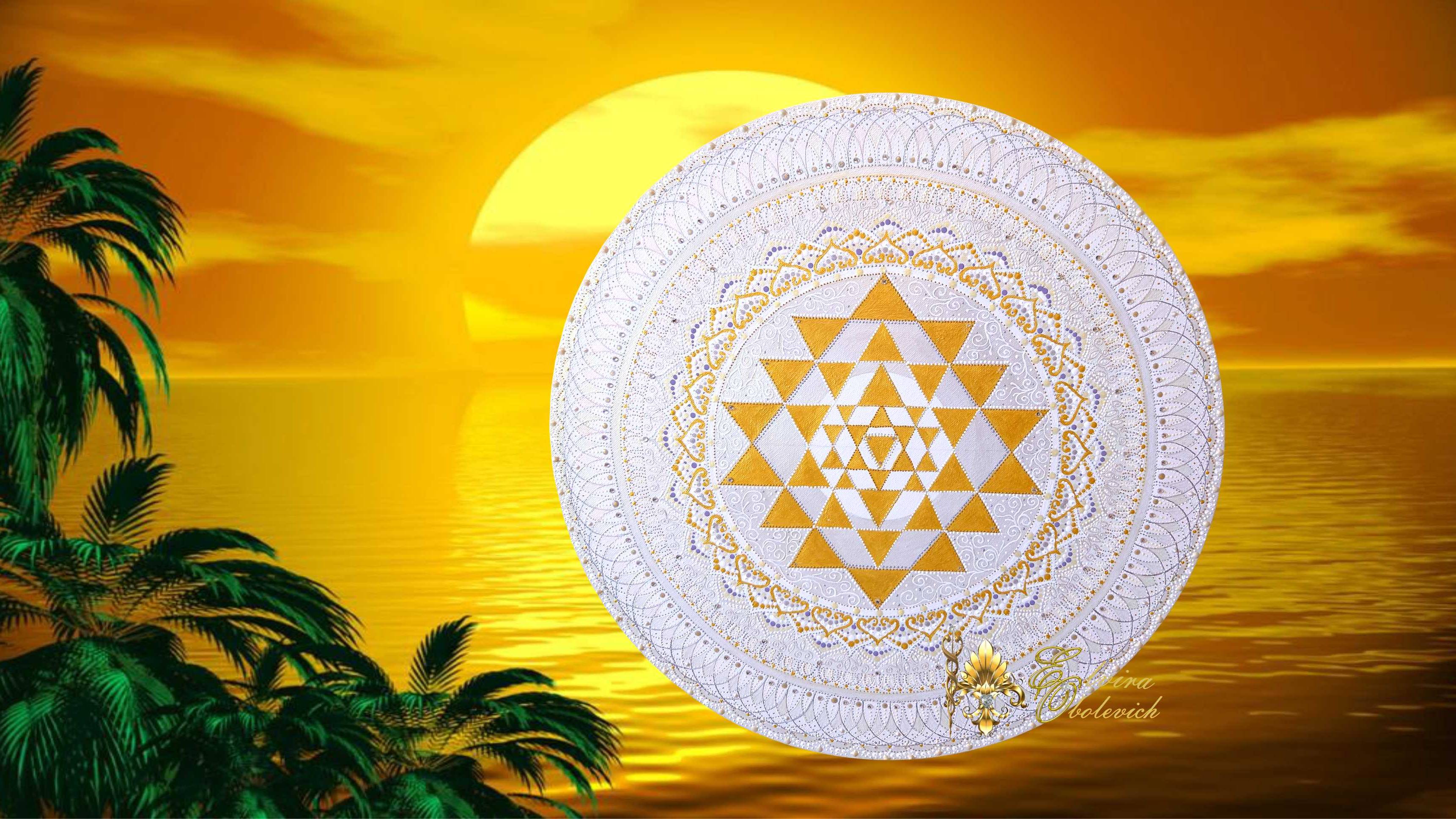 КАРТИНА ШРИ-ЯНТРА – наполненность Вселенской любовью, радостью, счастьем единством и многомерностью