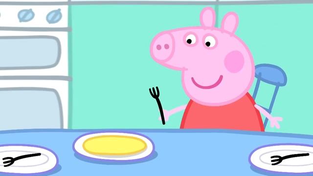 Peppa Pig Chinese Version - 🌮Pancakes 煎饼 - Pinyin & English Subtitles