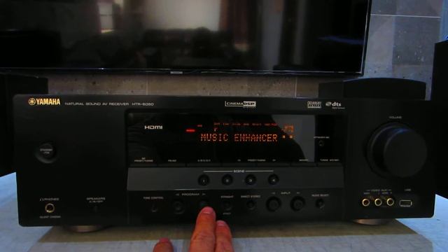 PROBANDO AMPLIFICADOR YAMAHA HTR 6050 смотреть онлайн