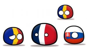 Похожие флаги. Countryballs.