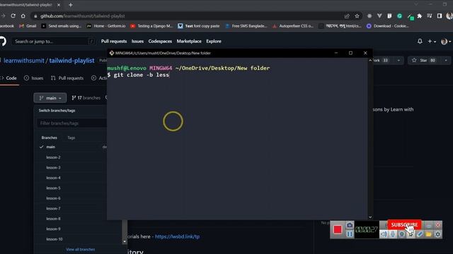 How to Clone any Branch of GitHub using git CLI смотреть онлайн