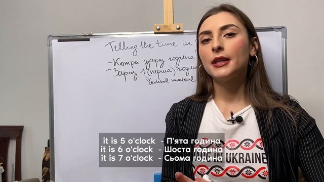 Telling the time in Ukrainian смотреть онлайн