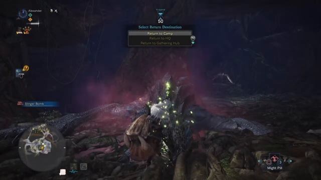 MHW || Azure Rathalos - Hammer 1‘06’’55 смотреть онлайн