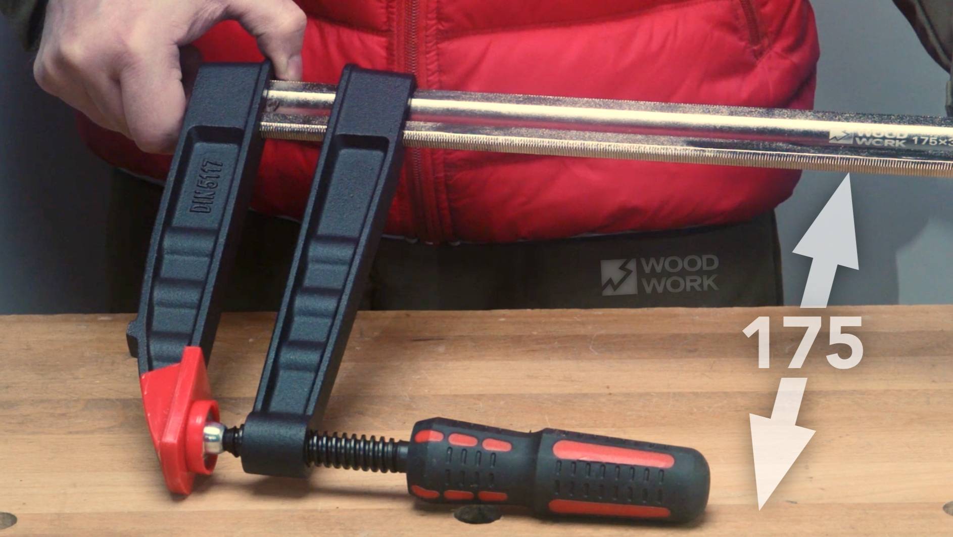 Какие самые популярные струбцины в столярке 🗜️ Струбцины F-образные из ковкого чугуна Woodwork смотреть онлайн