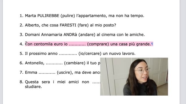 Futuro semplice o condizionale presente? (Italian grammar exercise) смотреть онлайн
