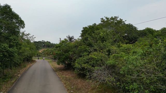 DJI Mini 3 Pro Active Track Test following motorcycle Royal Enfield смотреть онлайн