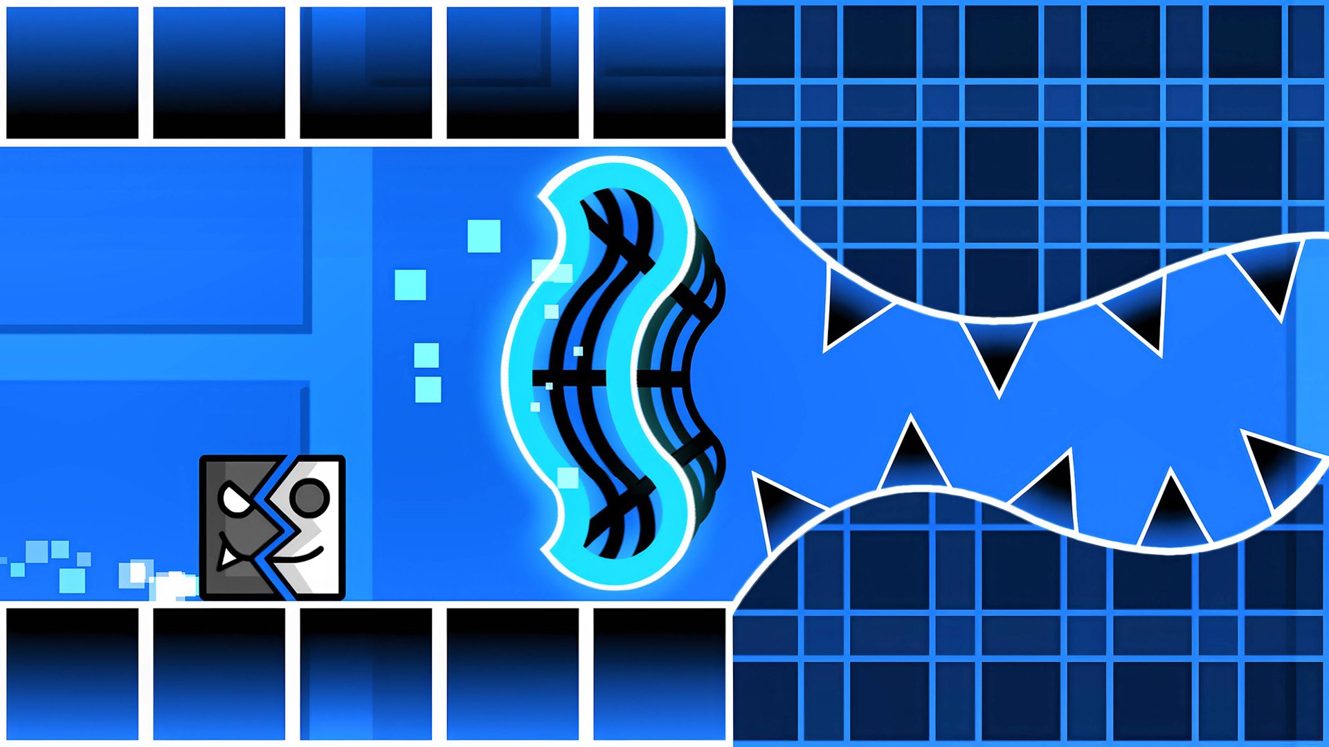 Создал НОВЫЕ ПОРТАЛЫ в Geometry Dash смотреть онлайн