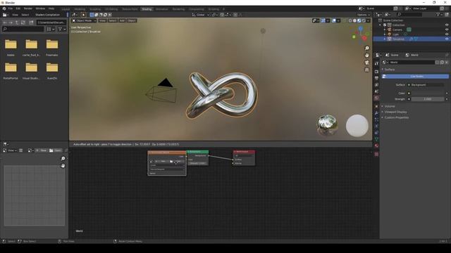 How to make 丨 Realistic Metal Material 丨 In Blender смотреть онлайн