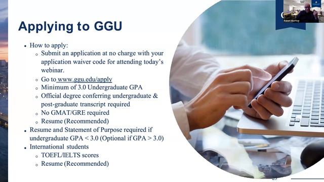 GGU Master Of Business Administration & Executive MBA Webinar