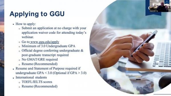 GGU Master of Business Administration & Executive MBA Webinar