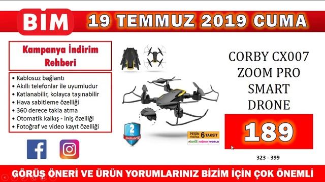 BİM 19 TEMMUZ 2019 CUMA ÜRÜNLERİ | BİM ELEKTRONİK ÜRÜNLERİ | BİM'DE BU HAFTA | BİM AKTÜEL ÜRÜNLERİ смотреть онлайн