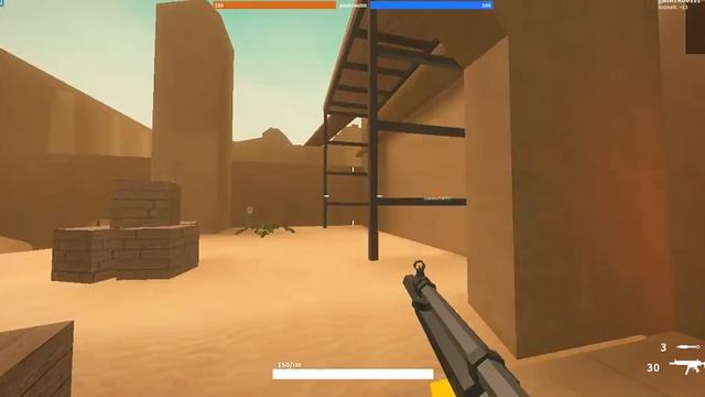 Играю в роблокс в режим Bad Business смотреть онлайн