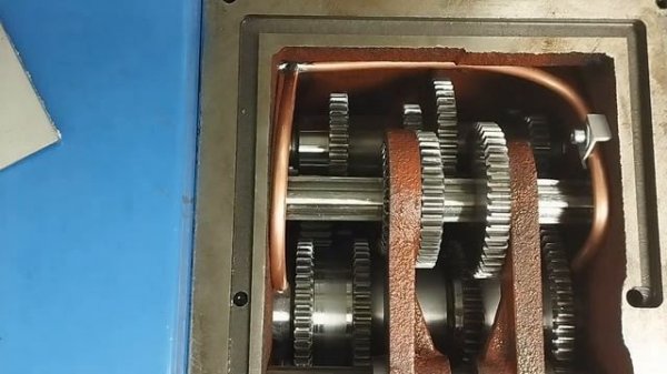 Установка маслонасоса на станок. Часть 2.