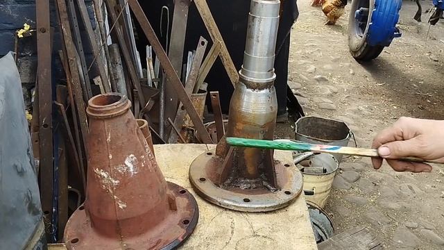 Самодельная стальная втулка барабана косилки Wirax. смотреть онлайн