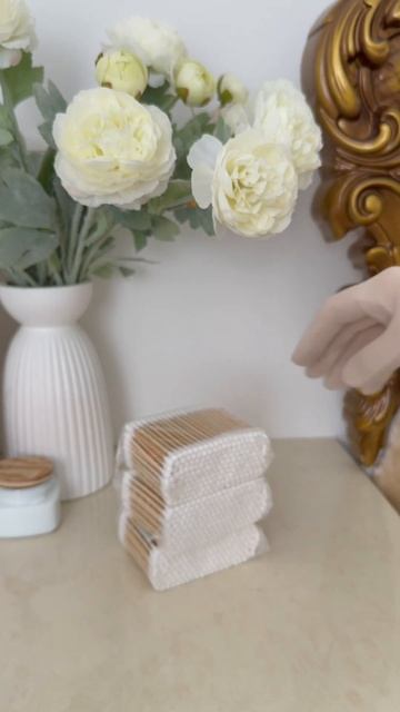 Эстетичные ватные палочки с вб #unboxing #cleantok #home #smartphone