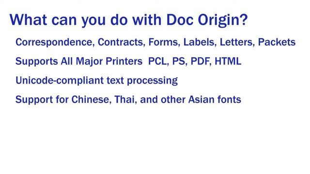 A testimonial about DocOrigin from Advantage 360 смотреть онлайн