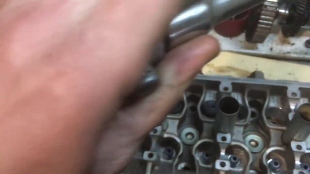 Самый простой способ засухаривания клапанов двигателя