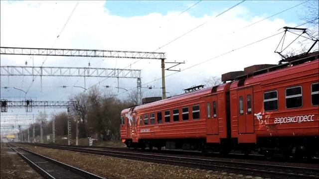 Электропоезд ЭД4М 420 "Аэроэкспресс" смотреть онлайн