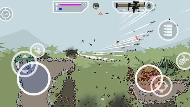 mini militia hack version.unlimited ammo, grenade,boost,wall ,hack and many more.... must watch. смотреть онлайн