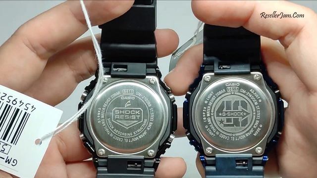 Casio G-Shock GM-2100BB-1A Vs Casio G-Shock GM-2140GEM-2A