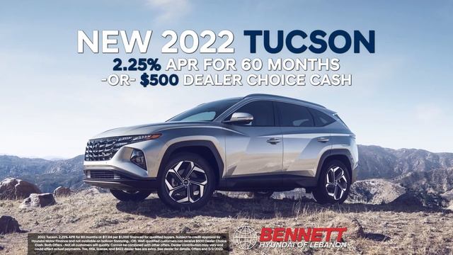 2022 Tuscon at Bennett Hyundai of Lebanon смотреть онлайн