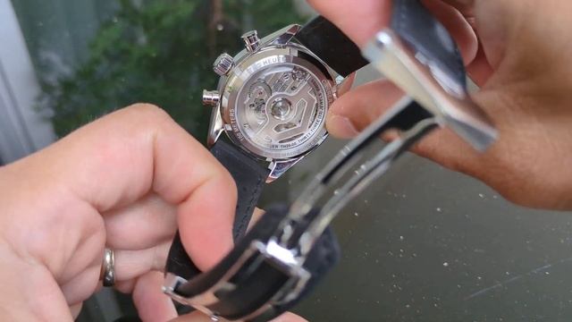 TAG Heuer Carrera 39 Mm Glassbox CBS2210.FC6534 TH20-00 (on 17 Cm / 6,70 Inch Wrist)