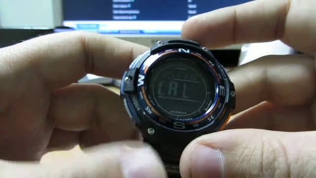Casio SGW-100-2B видео-обзор и настройка