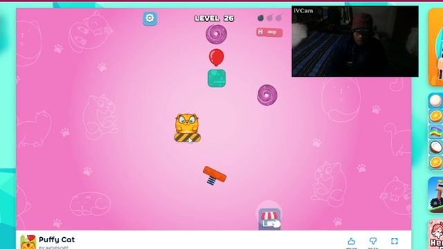 Puffy Cats Level 18 -33  Gameplay (walkthrough) Poki Game