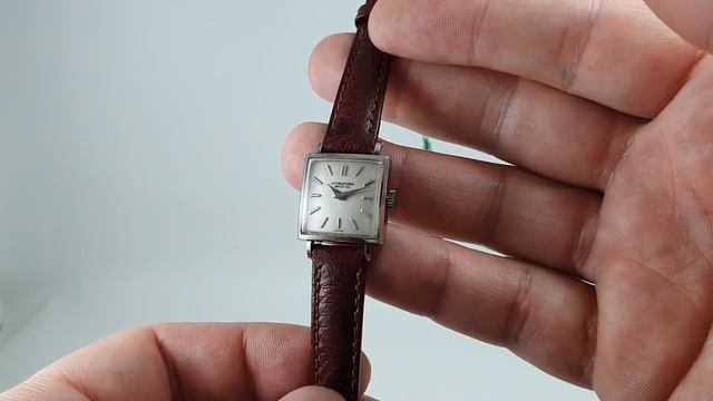 1962 Ladies IWC / International Watch Co. vintage watch with original box and hangtag смотреть онлайн