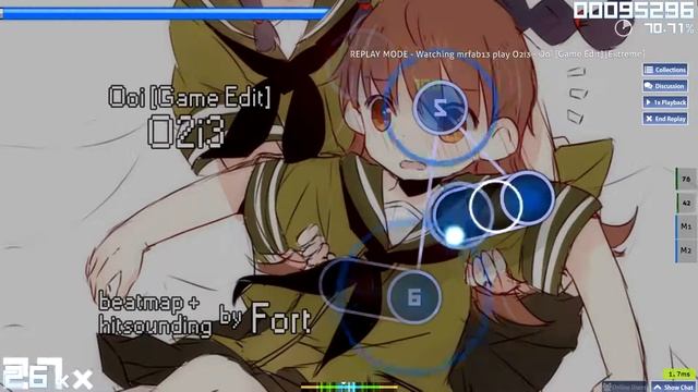 some Osu gameplay from ya boi смотреть онлайн