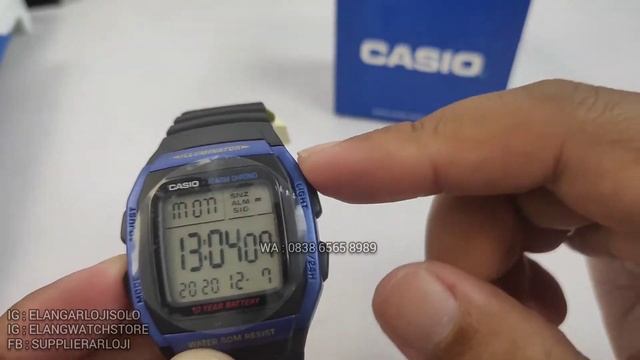 CASIO W 96H-2AVDF : JAM CASIO CASUAL STYLE PALING DI CARI (2022)