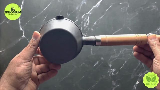 Unboxing the Trilonium Pre-Seasoned Cast Iron Tadka Pan 11 cms смотреть онлайн