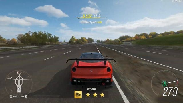 Forza Highway running in my Ferrari 590xx evo смотреть онлайн