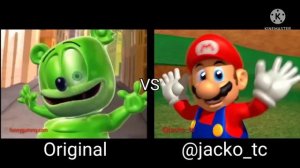 Я Мишка гумми бер original vs Jacko tc mario gummy bear на русском языке  Дамира Байбурина